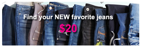 Find you NEW favorite jeans!